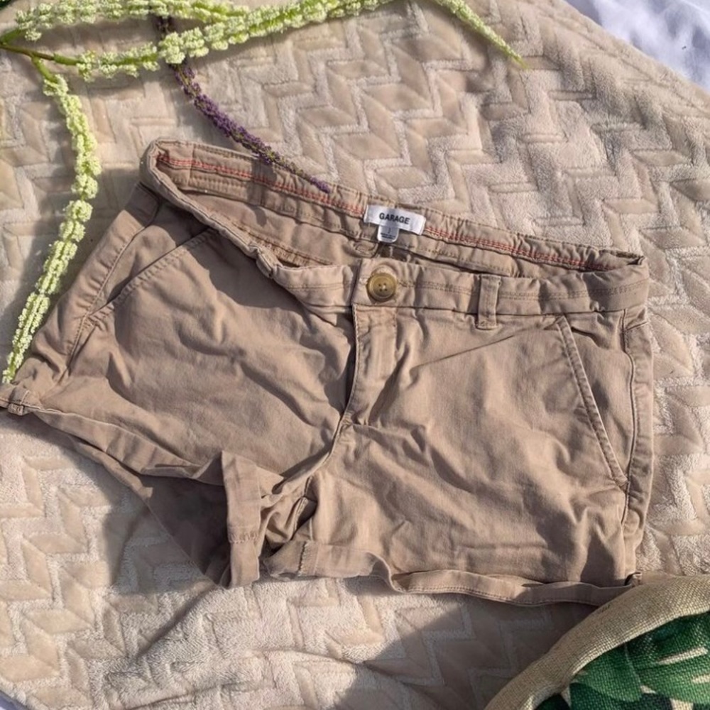 Beige Cami shorts